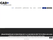 Tablet Screenshot of cursoadistancia.es